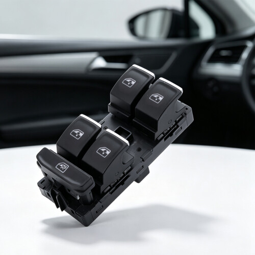 Black Window Lift Button Panel for Daily Raise and Lower Repair 1