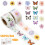 Envelope Label Roll 500 Count, 1 in Adhesive Labels for Gift Wrap  c714 9