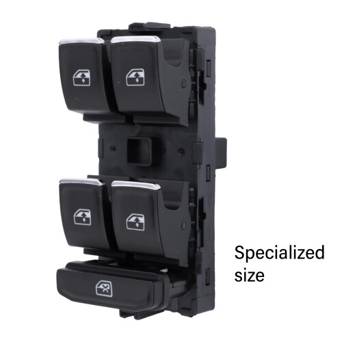 Black Window Lift Button Panel for Daily Raise and Lower Repair 2