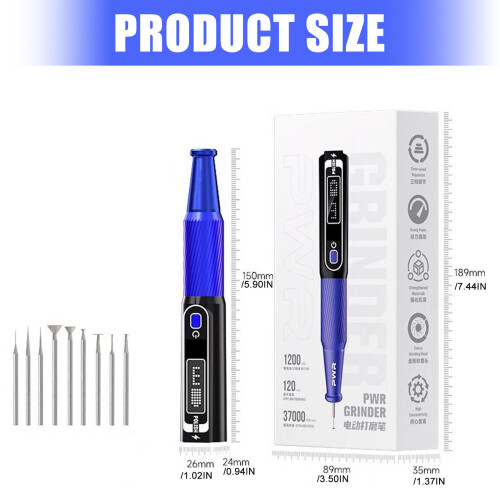 Front Display Area Sanding Pen Tool for DIY Craft Detail Work 1
