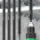 Ceiling Reference Tool with 6.35mm Drive End Ceiling Leveling Sleeve 14x350mm 7