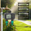 Double Port Garden Water Timer Programmable Sprinkler Controller For Plant Care 5