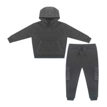 (2-3 Years, Charcoal) Firetrap Boys Infant Hoodie And Joggers Set
