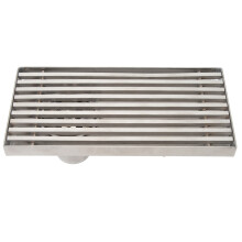 Seitlicher Duschablauf 304 Edelstahl 20x10cm