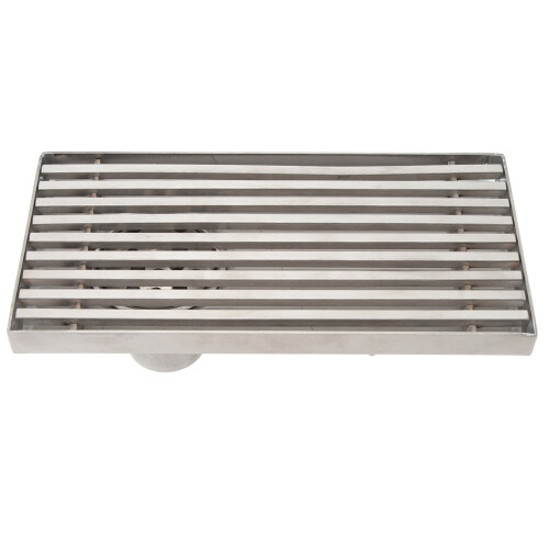 Seitlicher Duschablauf 304 Edelstahl 20x10cm