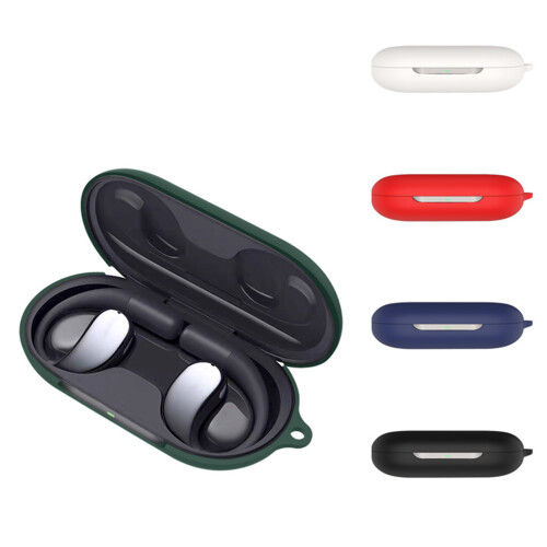 Open Earphone Dust Cover For Open Headset Silicone Protective Case Red 2