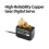 Copper Gear Digital Servo High-Reliability 180 2.3kg.Cm Large Torque Compact 6