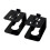 5 Degree Desk Speaker Stand Pair for Small Speakers, Studio Use White 2