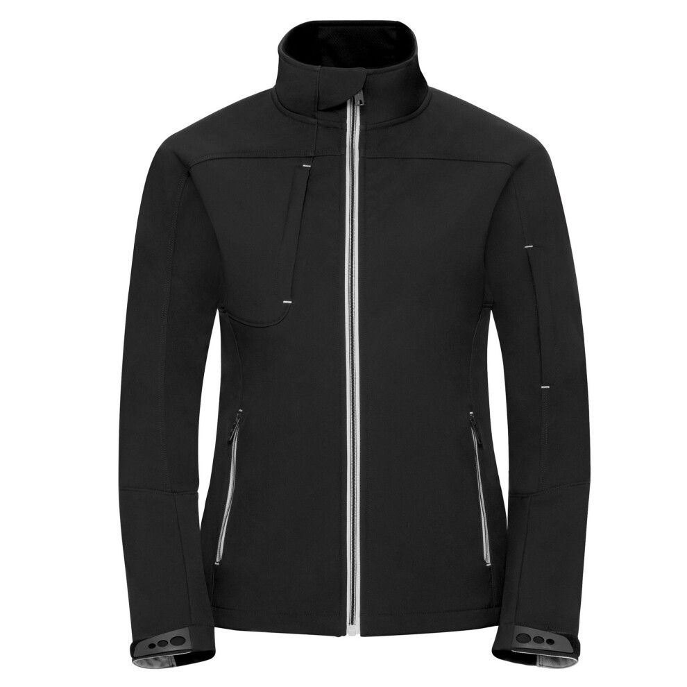 Russell (Xl, Black) Womens/Ladies Bionic Soft Shell Jacket