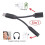 Convenient for3.5mm  Most Type-C to Digital Audio Adapter Cable Black 3