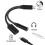 Convenient for3.5mm  Most Type-C to Digital Audio Adapter Cable Black 7