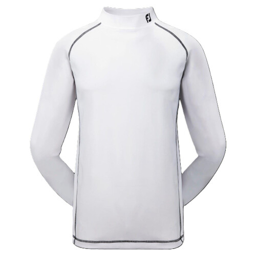 Footjoy (XXL, White) FootJoy Mens Thermal Base Layer Top