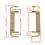 Speaker Post Bridge Plates for Gold Tone Home Speaker Link Use Bend piece 6