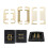 Speaker Post Bridge Plates for Gold Tone Home Speaker Link Use Bend piece 3