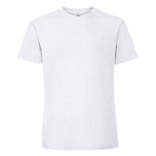 (L, White) Fruit of the Loom Unisex Adult Iconic 190 T-Shirt