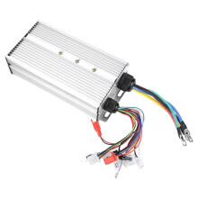 Controlador Inteligente Brushless de 5000 W com 24 Tubos e Duas Fileiras de 48 V/60 V/72 V/84 V para Motor BLDC/Bicicleta Elétrica/Bicicleta