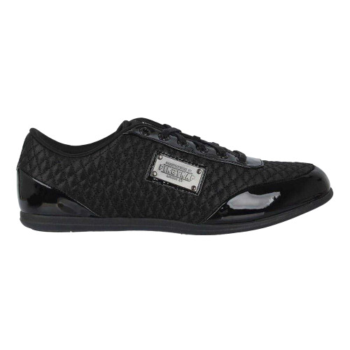 (13 UK, Black) Firetrap Mens Dr Domello Quilted Trainers