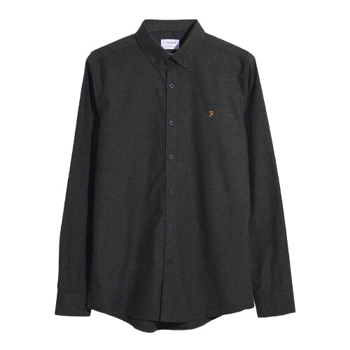 Farah (M, Green) Farah Mens Steen Slim Shirt