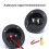 1Pair Gold Plating Speaker Terminals Binding Posts Banana Plugs For Music Systems 1 4