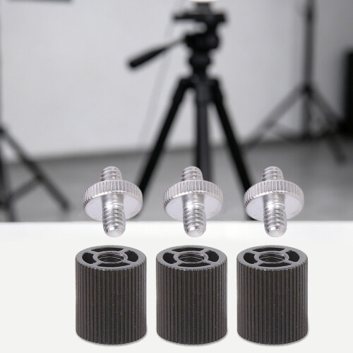 1/4-20 Thread Monopod Tripod Adapter Set for Photographers Wide Application 1