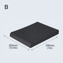 Efficient Sound Dampening Base For Speakers To Eliminate Unwanted Reverberation A