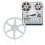 7inch Open Roll Cassettes Aluminum Disc Opening Machine Components Silver 3
