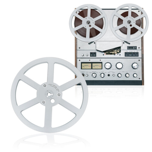7inch Open Roll Cassettes Aluminum Disc Opening Machine Components Silver 2