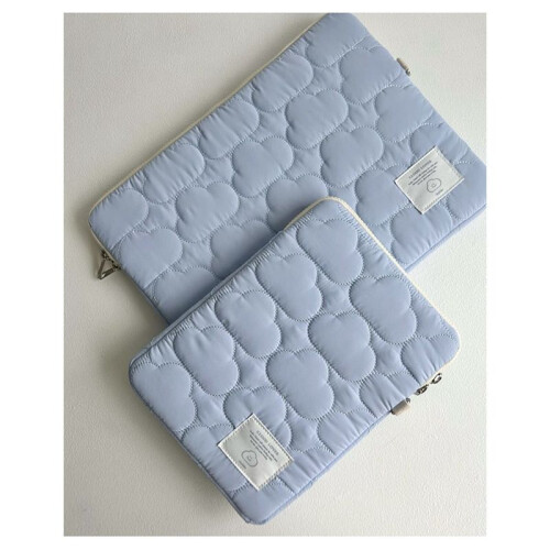 Handheld Shockproof Computer Bag Suitable for 13-14 Inch Laptop Case Storage Bag White 1