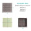 Sticky Note Holder with Stencil, Sticky Note Dispenser Compatible with Note, Note Organizer for Note Pad,A 8