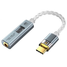 USB C to 3.5 mm Jack Adapter DAC Type-C Audio Amplifier Hi-Fi Stereo Earphone Headphone AUX Converter CX31993 MAX97220 B