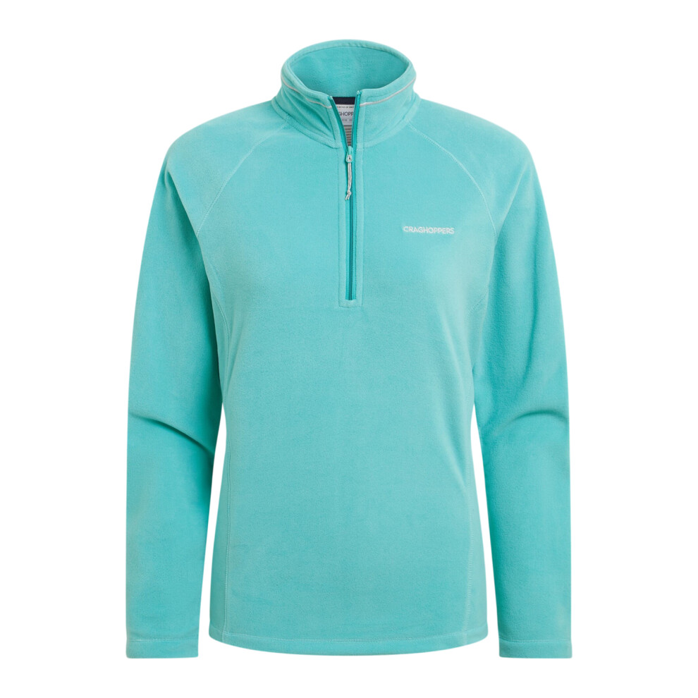 Craghoppers (26 Uk, Glazed Aqua) Womens/Ladies Miska Vi Half Zip Fleece
