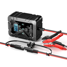 6V/12V do Naprawy Inteligentnej Ładowarki Akumulatorów Pulse Desulfator LED Wyświetlacz do Samochodu ATV Łodzi Motocykla, Regulacje USA