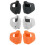 Open-Ear Silicone Case Pair with Smooth Matte Feel for Storage Dark gray 3