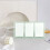 3Inch Instant Camera Frame Three Grid Style Photo Storage Display Platform Purple 8