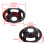 Circular Edged Iron Bracket Speaker Basin Stand for Different Speaker Models 5 inch 4