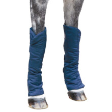 (Pony, Navy) Shires Sure Economy Horse Travelling Boots (Pack of 4)