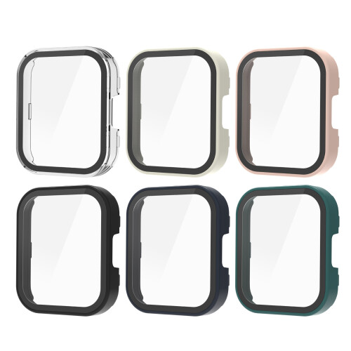 Clear PC Case  Full Coverage with Screen Protector Watch Cover for Watch Flow Clear 1