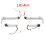 ABS Flight Arm Replacement Part for Frame Repair and Service Use right front 6