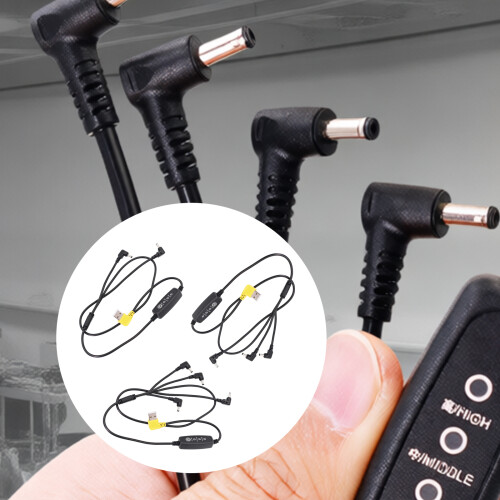 Adjustable USB 5V Fan Cable With 3 Speed Level For Enhances Airflows Control 1 for 4 2
