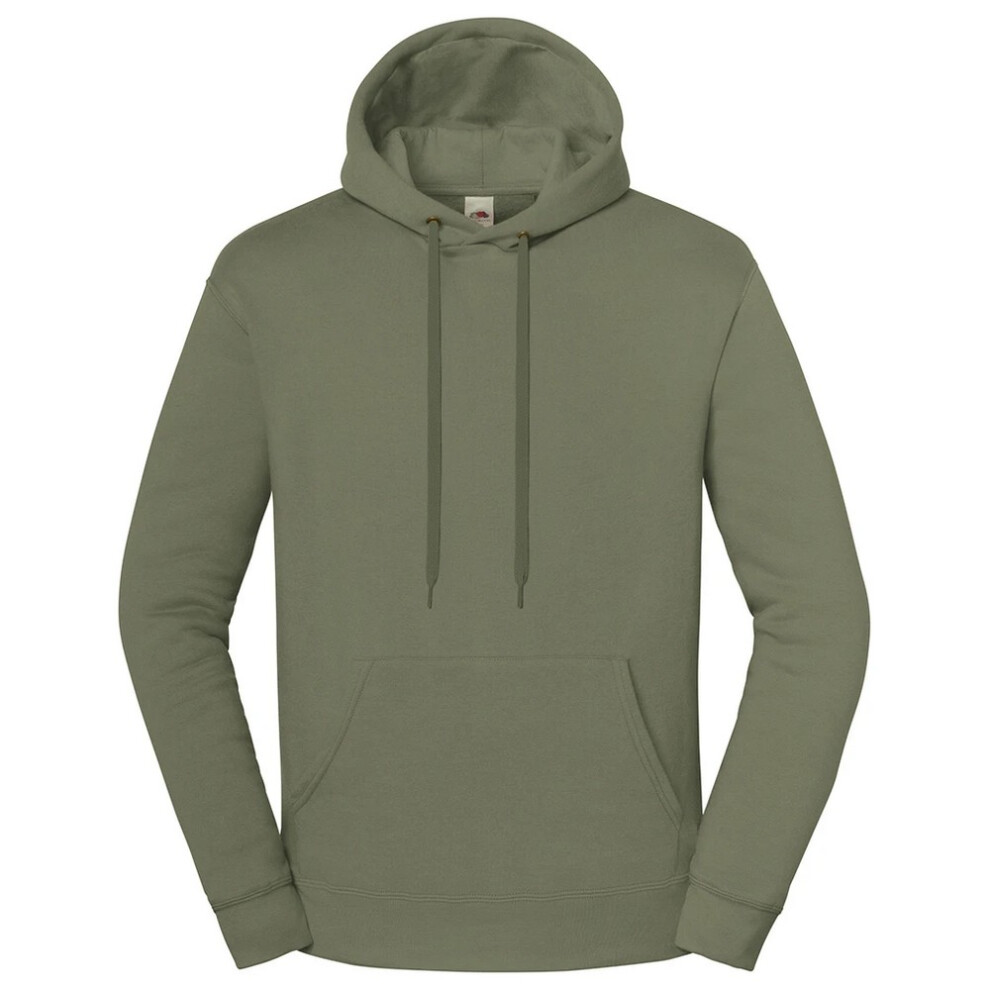 Fruit Of The Loom (L, Classic Olive) Unisex Adult Iconic Premium Hoodie