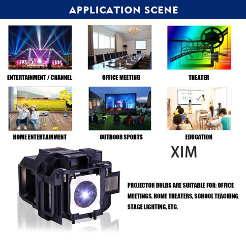 Projector Light For ELPLP96 3000 5000 Hours Life Excellent Color Display B 2