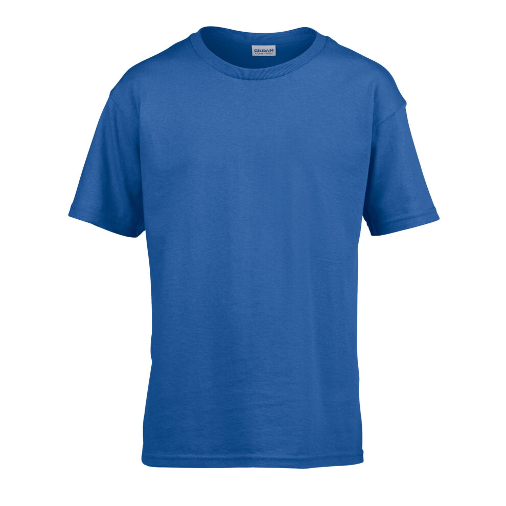 Gildan (12-13 Years, Royal Blue) Childens/Kids Softstyle Ringspun T-Shirt