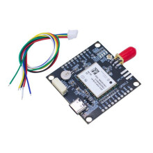 ZED-F9P RTK Módulo GPS RTK Módulo GNSS de Posicionamento Diferencial de Nível Centimétrico de Alta Precisão para Piloto Automático de Drone