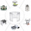 Foldable Aluminium Windshield 10 Plates Camping Stove Windshield Portable Stove Windshield Warmer with Storage Bag 5