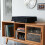 Rectangular Media Unit Dust Cover for Home Entertainment Shelf 4