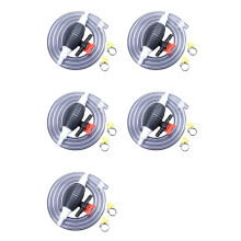 5X Multifunction Liquid Sucker Pump, Manual Fuel Transfer Pump Gasoline Siphon Hose, Portable Siphon Pump (1Meter)