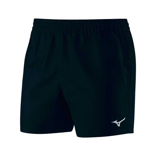 Mizuno (L, Black) Mizuno Mens Authentic Rugby Shorts