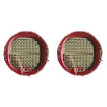 2pcs 4X4 4WD Spot LED Roof Work Light for Lorry 7Inch IP68 Offroad SUV Pickup Truck Red