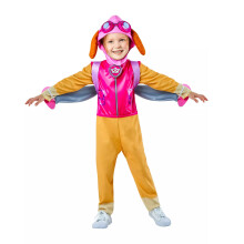 (2-3 Years, Brown/Pink) Paw Patrol Childrens/Kids Skye Costume
