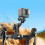 Handlebar Camera Bracket with 1/4 Screw for POV Ride Setups Trip Capturing 2
